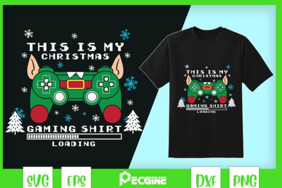 Christmas Gaming Shirt Loading Review
