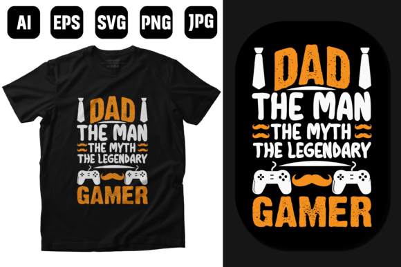 Dad the Man the Myth Embroidery Design Review