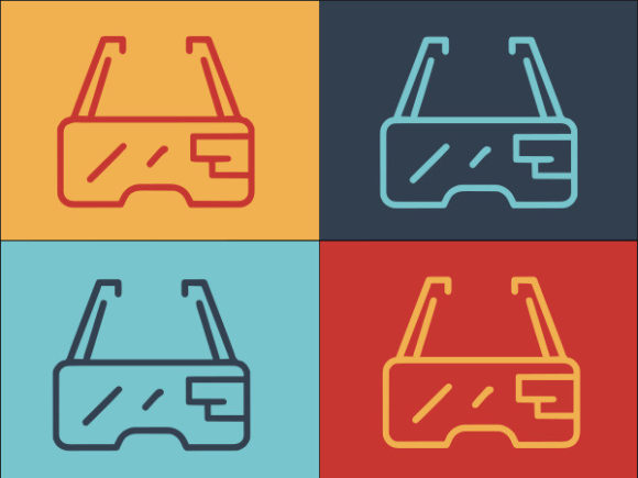 Gaming Glasses Graphics for Logos and Merchandise
