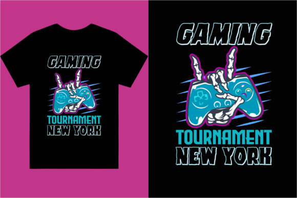 Gaming Tournament New York Graphics for Print Templates