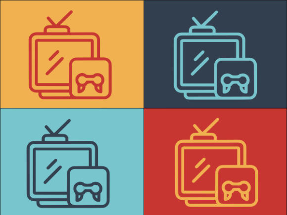 Interactive Tv Gaming Graphics for Handmade Creations
