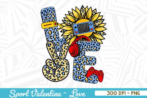 LOVE Gamer Gaming Valentine PNG: A Designer's Review
