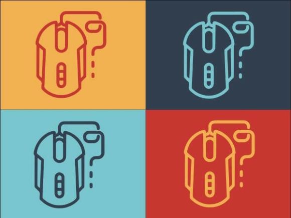 Stream Gaming Mouse: A Modern Graphic Design Asset for Local Branding